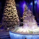 The Great Hall set up for the Yule Ball