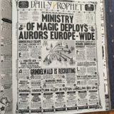“The Daily Prophet” on Grindelwald’s escape