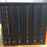 View of book spines