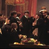 Gryffindor celebrates their House Cup win.
