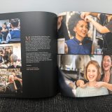 Inside spread, “Harry Potter and the Cursed Child” souvenir brochure and programs from the Melbourne, Australia, premiere on February 22, 2019