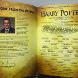 Welcome message from “Harry Potter and the Cursed Child” souvenir brochure and programs from the Melbourne, Australia, premiere on February 22, 2019