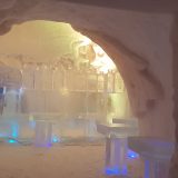 As you enter the Ice Bar, you’ll notice an array of bottles.