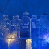 Here is another photo of the potions on display in the Ice Bar from a different angle.