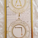 Wizard spell sheet, which is included with every Jelly Belly chocolate wand, showing the spell movements for the Fire-Making Spell and the Disarming Charm