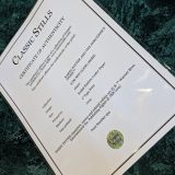 In this side shot, you can see the holographic effect of the seal.