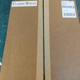 One cut down the center of the box made for super easy opening!