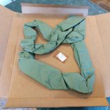 Thick green paper in the shape of a snake padded the front of the frame. Slytherins would love this!