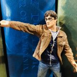 The detail on Harry is evident in the close-up photo of the front of his outfit.