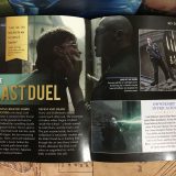 Page five gives more information about what the character is doing at the time of the pose they were sculpted in.