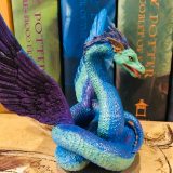 In this close-up side photograph, the Occamy’s beautifully detailed wings are on full display.