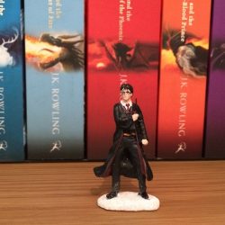 The “HARRY POTTER™” figure included has been hand-painted and includes details such as the Gryffindor crest on its robes.