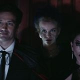 Christian Coulson, Naomi McDougall Jones, and Naomi Grossman in “Bite Me”, Vampire Ball scene