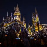 The show also features a shop known for its familiarity with the Dark Arts – Borgin and Burkes.