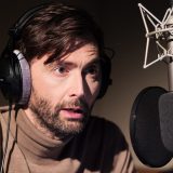 David Tennant records a portion of “The War of the Worlds” for Audible.