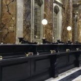 Gringotts opening at Warner Bros Studio Tour – Bank teller desks