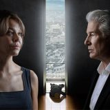 Helen McCrory alongside Richard Gere in a poster for “MotherFatherSon”