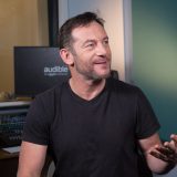 Jason Isaacs takes a break from recording “The Island of Doctor Moreau” for Audible.