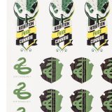 ConQuest HP Slytherin House Sticker Set close-up crests