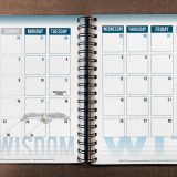 ConQuest Harry Potter Ravenclaw 2020 inside monthly spread