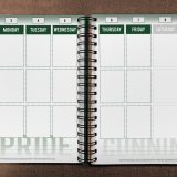 ConQuest Harry Potter Slytherin 2020 inside weekly spread