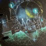 ConQuest Journals Celestial Planner Hogwarts close-up front cover