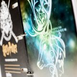 ConQuest Journals Celestial Planner, stag close-up inside spread