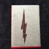 Harry Potter: Manage Your Mischief Marauder’s Map Sequin Notebook back cover alternate, white with pink lightning bolt