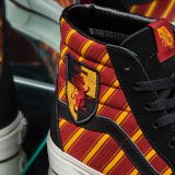 Gryffindor Vans, in detail