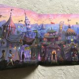 Interior from illustrated “Goblet of Fire” preview booklet