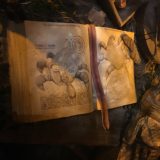 This book has information about Fire Crabs and manticores. Hagrid must be using it to do some research on experimental breeding.