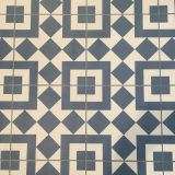 The bathroom tile in the rooms at Surfside Inn & Suites adds to the bright, colorful feel of the rooms.