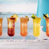 The Surfside Inn & Suites pool bar offers a number of tropical cocktails.