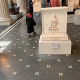 A Gryffindor searching for beasts at fable & lark’s scavenger hunt