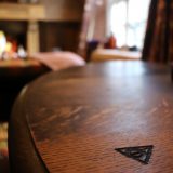 Enchantment Chamber Deathly Hallows detail on desk