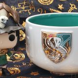 Harry Potter Soup Mugs from Hallmark Gold Crown – Slytherin crest in gold detail, pictured with Snape as Neville’s grandmother Funko POP!