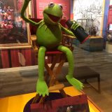 Kermit the Frog display at the Worlds of Puppetry Museum