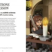 The “Potions Lesson” scene showcases Seamus Finnigan and his exploding cauldron.