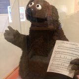 Rowlf the Dog display at the Worlds of Puppetry Museum