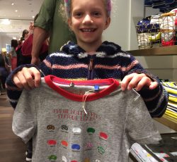 This Bertie Bott’s Every Flavour Beans T-shirt is available in sizes 2–3 years to 11–12 years and costs £18.
