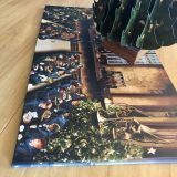 “Harry Potter: A Hogwarts Christmas Pop-Up”, inside back cover open