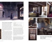 A movie-magic secret of forced perspective can be seen on the pages about the Leaky Cauldron.