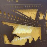 “Harry Potter: Magical Places: A Paper Scenes Book” Hogwarts staircase multilayer diorama