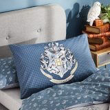 Hogwarts Crest Text Pillowcase