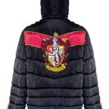 The Gryffindor crest is seen emblazoned on the back of this padded jacket from Merchoid.