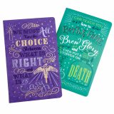 The wise words from these two professors are perfect for inspiring you to write brilliant things in your new notebook.