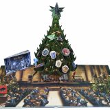 This festive pop-up book is full of removable keepsakes that can be displayed in the pop-up scene.