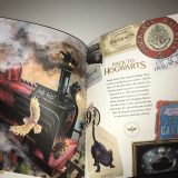 You may recognize the illustration on the left page of this spread as the cover of Jim Kay’s illustrated “Harry Potter and the Sorcerer’s Stone”.