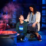 Roasting marshmallows in “The Lightning Thief: The Percy Jackson Musical”