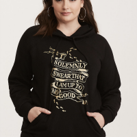 Feel like one of the Marauder’s in this hoodie and remember to be up to no good while wearing it.